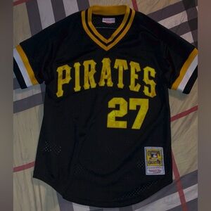 Authentic MLB Mitchell & Ness Pittsburgh Pirates Jersey Kent Tekulve #27 Men’s M